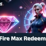 Free Fire Max Redeem Code 2025 character with diamond rewards