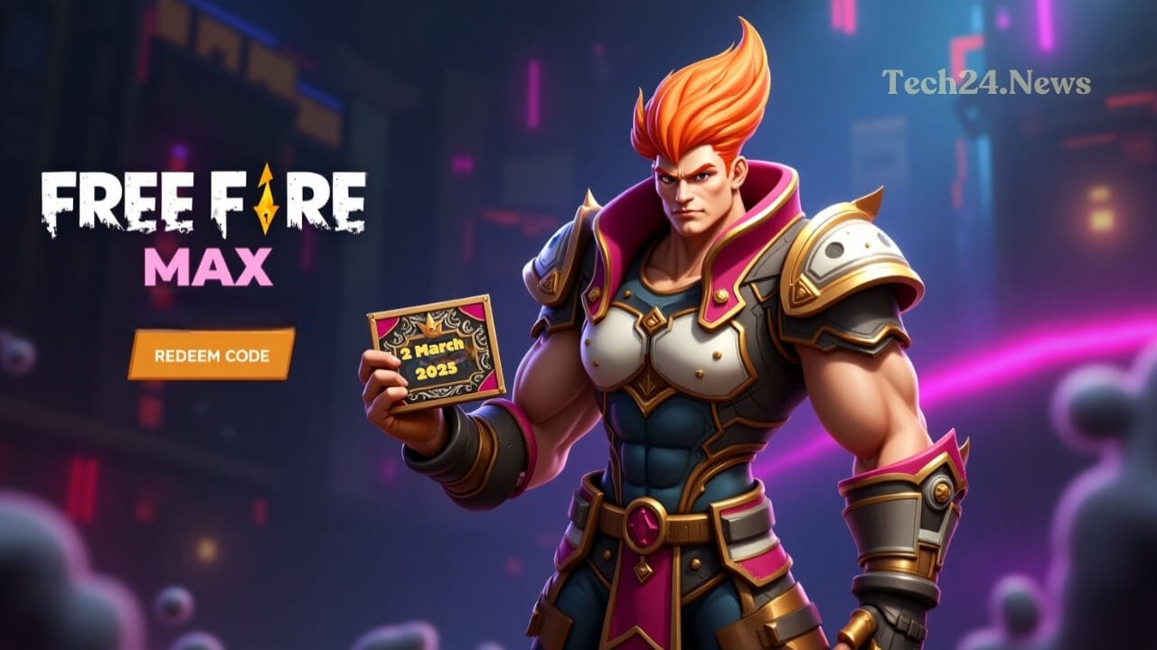 Free Fire Max Redeem Code Today 02 March 2025
