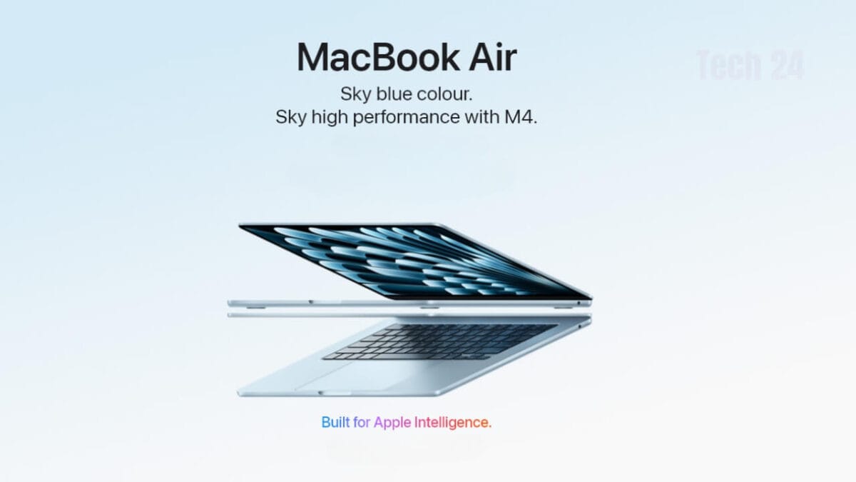 MacBook Air M4 का स्काई ब्लू डिज़ाइन और 2.8K डिस्प्ले