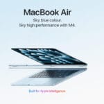 MacBook Air M4 का स्काई ब्लू डिज़ाइन और 2.8K डिस्प्ले